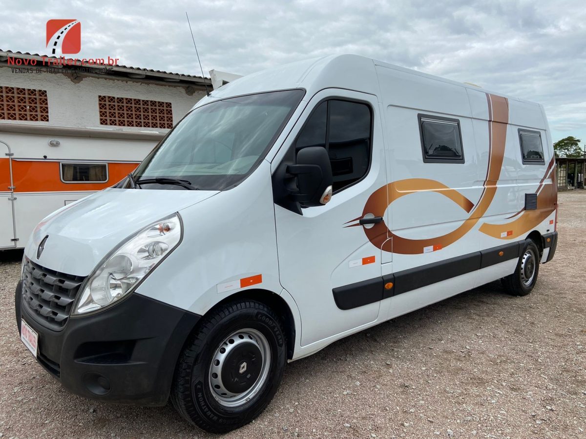 Motorhome Renault Master Mh Brasil Novo Trailer